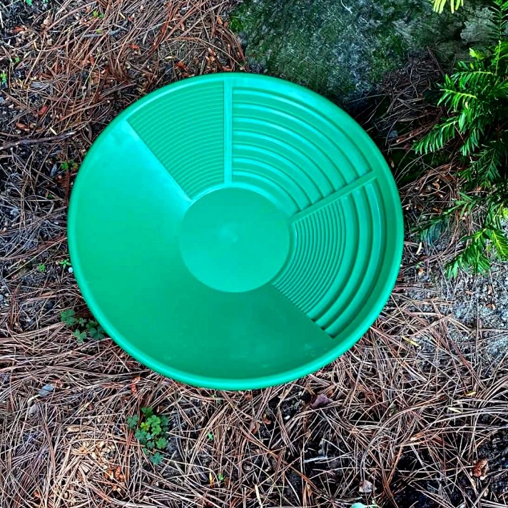 Pánev na rýžování zlata 34cm
